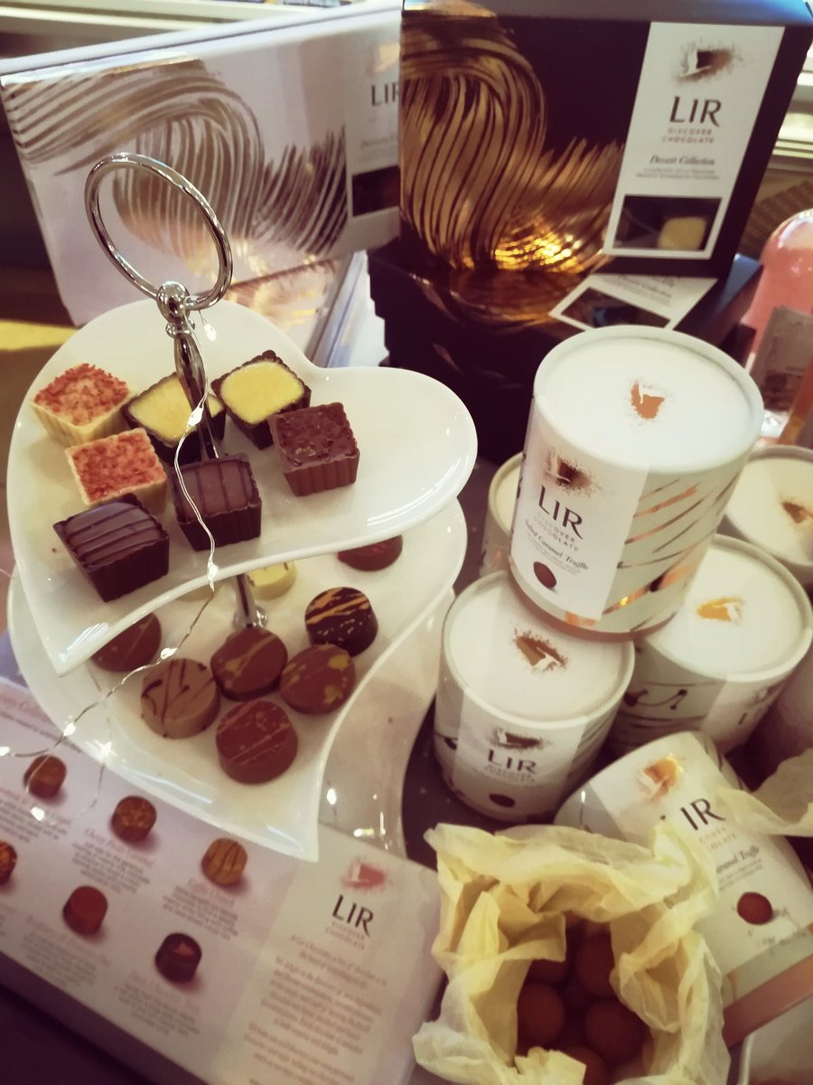 Discover our #ChristmasChocolate ranges from LIR CHOCOLATES  tasting today <a href="/DenstoneHall/">Denstone Hall</a> Farm Shop #MarcDeChampagneTruffles #SaltedCaramelTruffles #DessertCollection #DiscoveryCollection #chocolate
