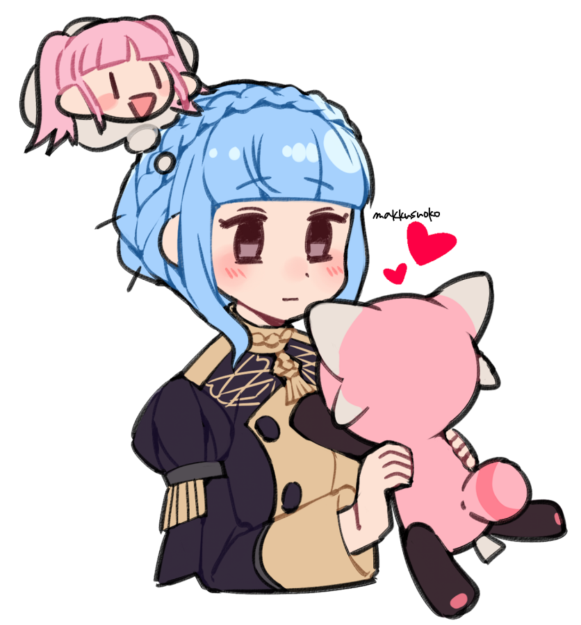 ヒルダ=ヴァレンティン=ゴネリル ,マリアンヌ=フォン=エドマンド 「マリアンヌちゃん 」|Mカエルのイラスト