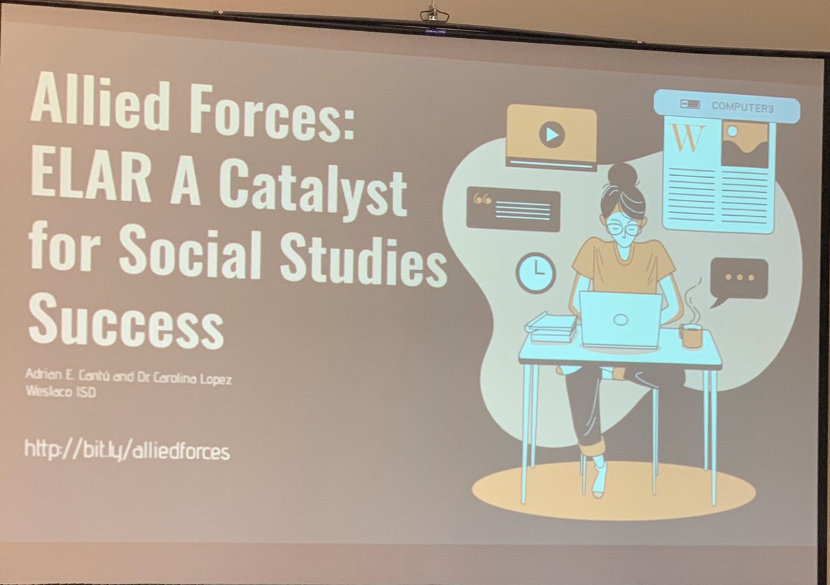 MrsRGalvan's tweet photo. Eager to learn from and support our @WeslacoISD district leaders at @NCSSNetwork #NCSS2019 #ELAR #socialstudies https://t.co/HqiVEnYI7S