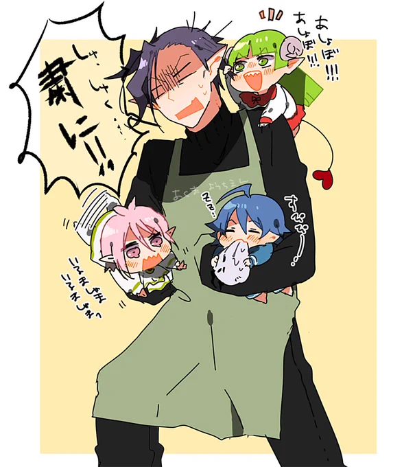 カルエゴ先生とちびっこ入間軍 