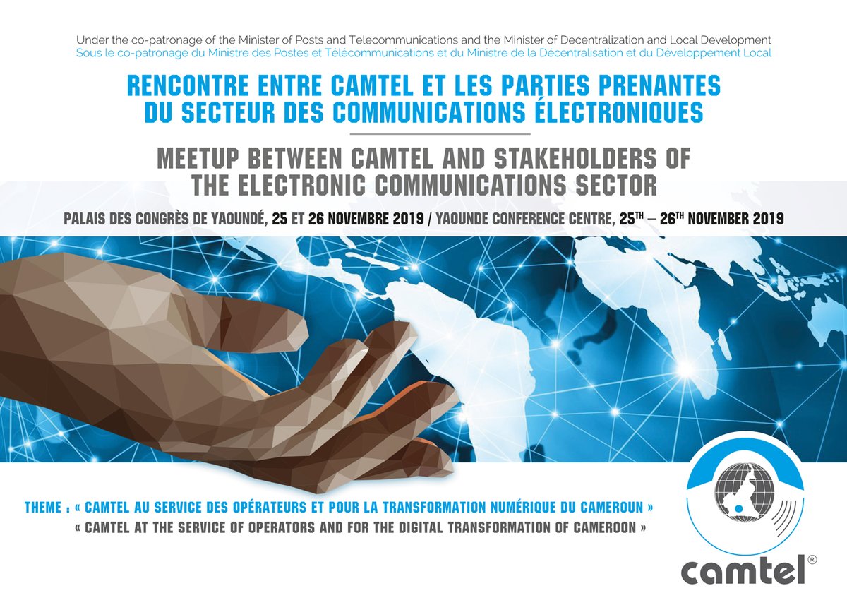Camtelonline's tweet photo. #CAMTEL https://t.co/Fo2bbr4hoj