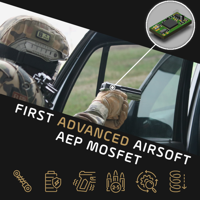 SmartArmaments's tweet image. Discover the first dedicated and computerized #MOSFET for #airsoft pistols.

AEPs are the solution in Fall or Winter when CO2/Greengas pistols fail.

Learn more at smartarmaments.com/sigma-aep-airs…