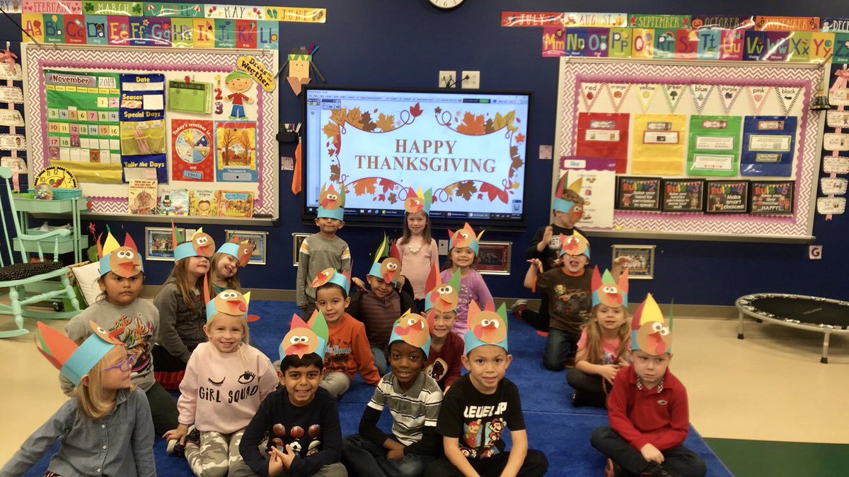 🍂🦃Happy Thanksgiving from these kinder turkeys to you! 🦃🍂<a href="/Enon_Elementary/">Enon Elementary</a> #oneccps #Enonrocks