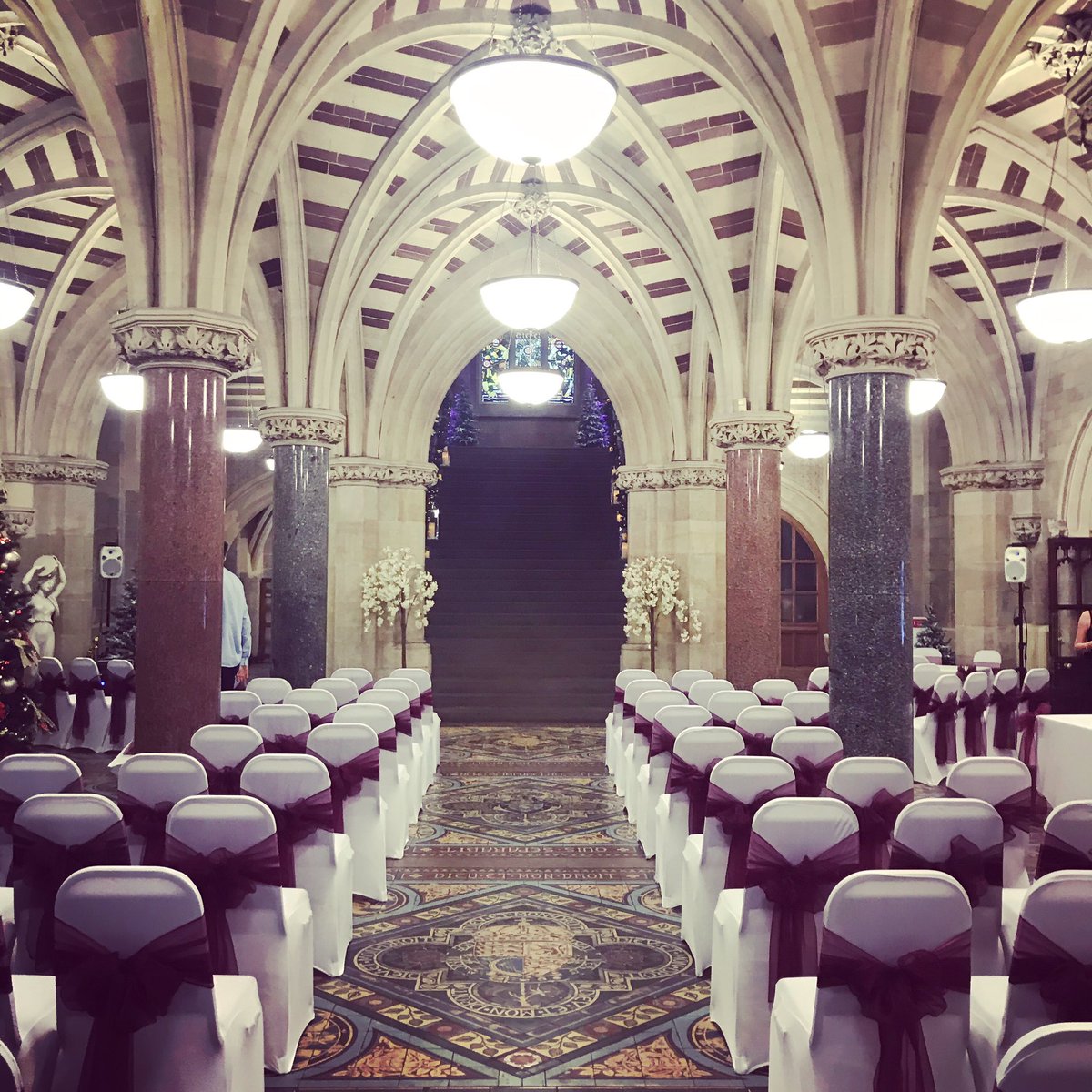 owlringbearer's tweet photo. Today’s lovely wedding at Rochdale town Hall. Also peregrine spotting 😂😂 https://t.co/7PlxIt1Flt