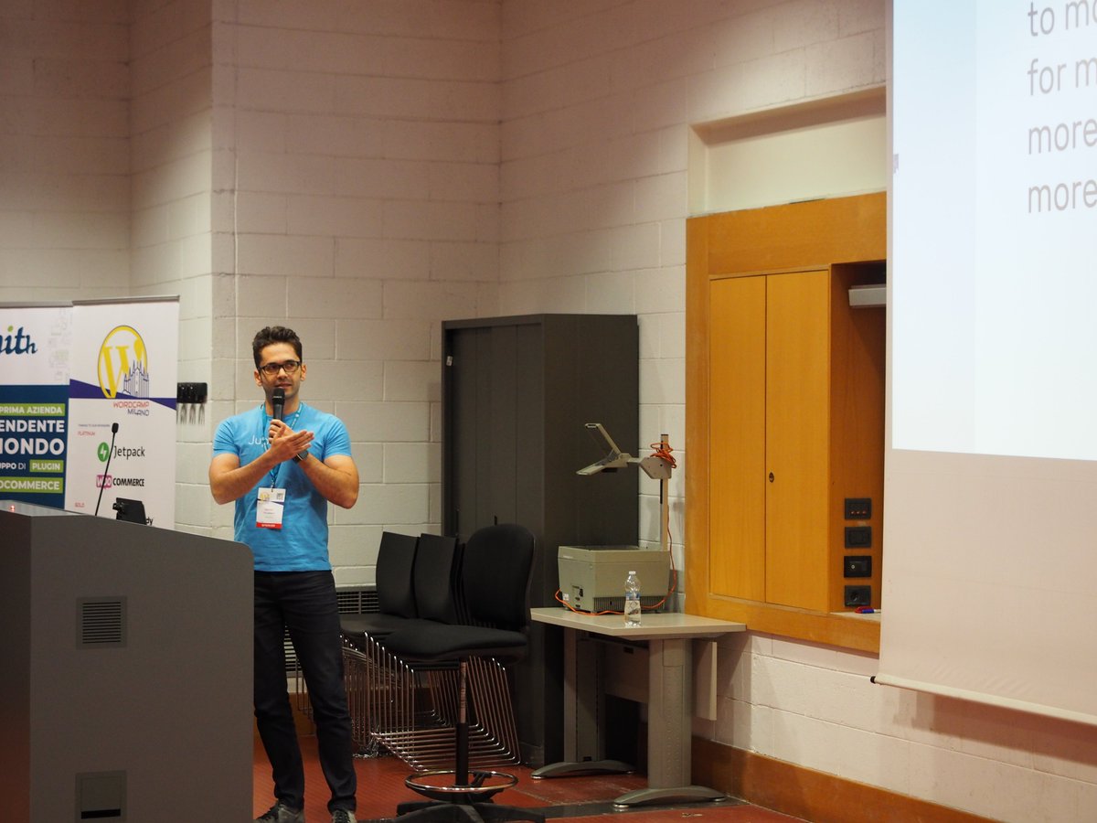 Maziar Firuzmand <a href="/Antialiasfactry/">Maziar Firoozmand</a>:
Get your demo pages to load for a first-time visitor in less than 5 seconds; with more than 10 seconds, you’ll start to suffer.

#WCMIL #WordPress #WordPressCommunity