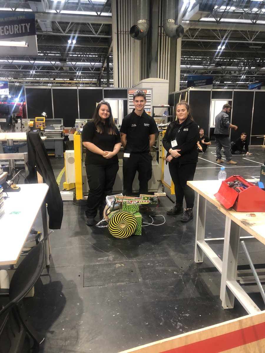 lee_andylee's tweet photo. Well that’s it, it’s over to the judges for the score cards.....let’s see what tonight brings at the ceremony! Whatever the outcome, you’ve done yourselves proud and your employers @MakitaUK @RicohUK  and us at @ShrewsColGroup couldn’t have asked for more👏👏👏👏 @worldskillsuk https://t.co/3yXE68qErf