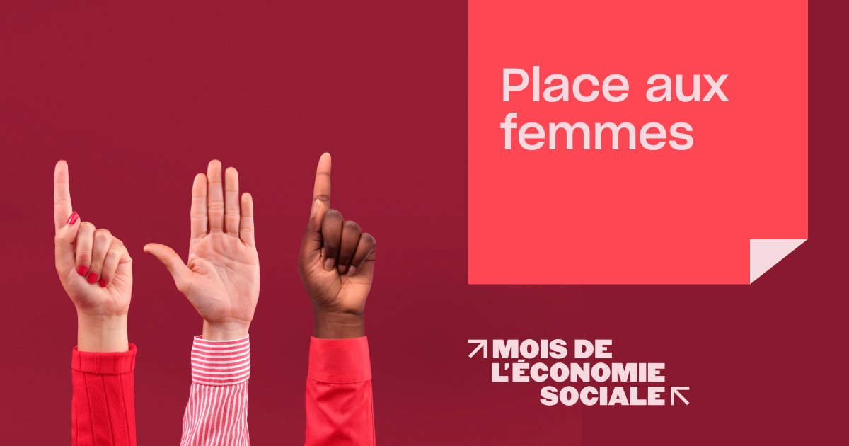 ✋🏾✋🏼✋🏻 Place aux femmes ✋🏻✋🏼✋🏾⁠
⁠
50% des membres des conseils d’administration en économie sociale au Québec sont des femmes.⁠