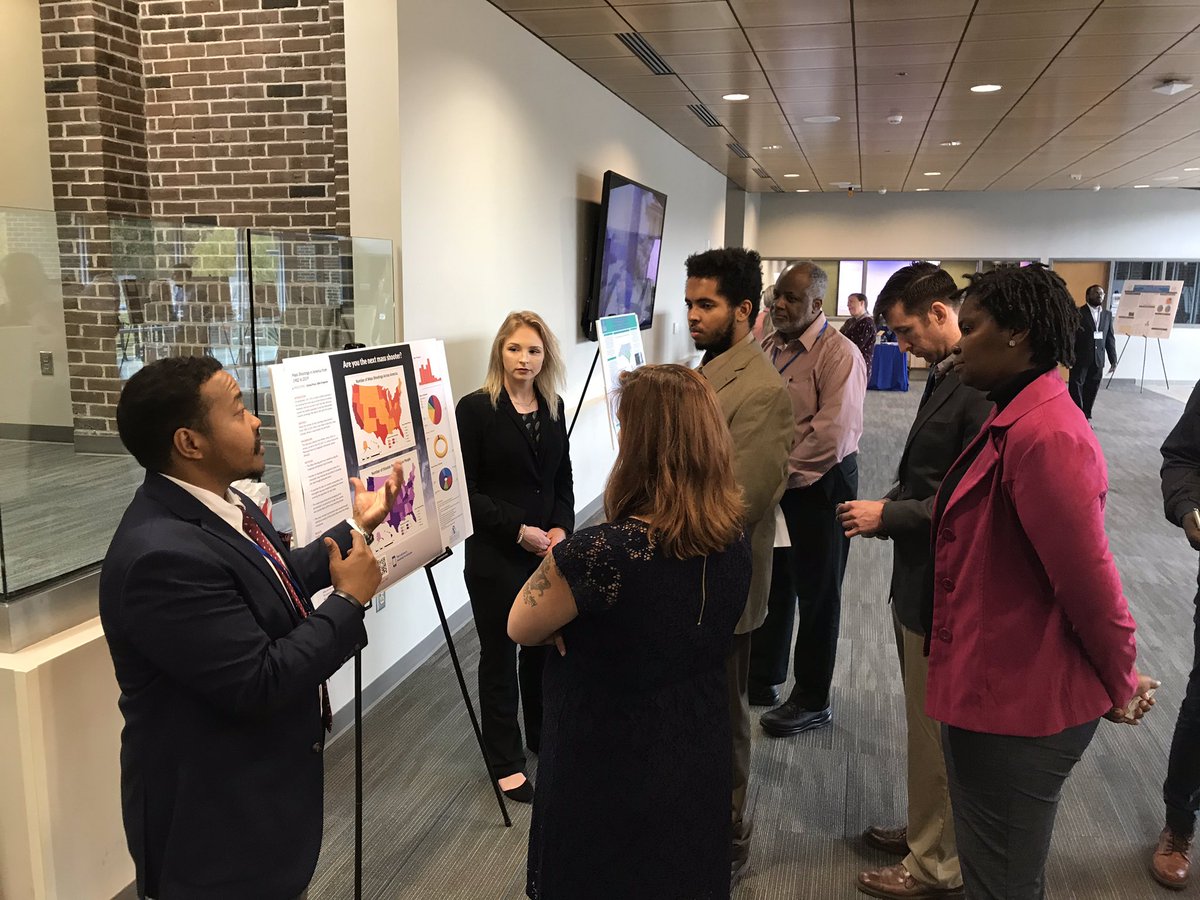 FSUGeosciences's tweet photo. The 3rd #GeoWeek and #gisday 2019 @uncfsu was concluded with a friendly and exciting #geospatial #PosterCompetition with 14 posters presented. We finally identied deserved 1st, 2nd, 3rd and Student’s Choice Winner awards. More updates coming up. #geoint #gis #remotesensing https://t.co/IrUC86phX4