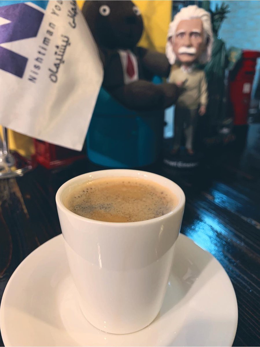 NishtimanYN's tweet photo. All you need in life is an idea &amp; Cup of Espresso ☕️✨❤️ 
Happy #NationalEspressoDay to you all 

Mention your friends &amp; let them invites you for a cup of espresso 👌

#NishtimanYN https://t.co/zKmvMLuiNj
