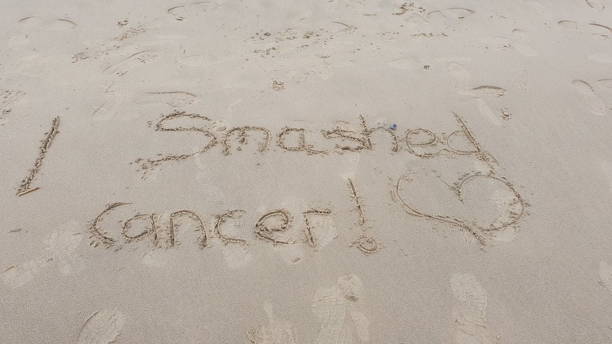 Had some news yesterday I wanted to share.....
#smashedit #standuptocancer 
#thanksforsupport 🥰💪
