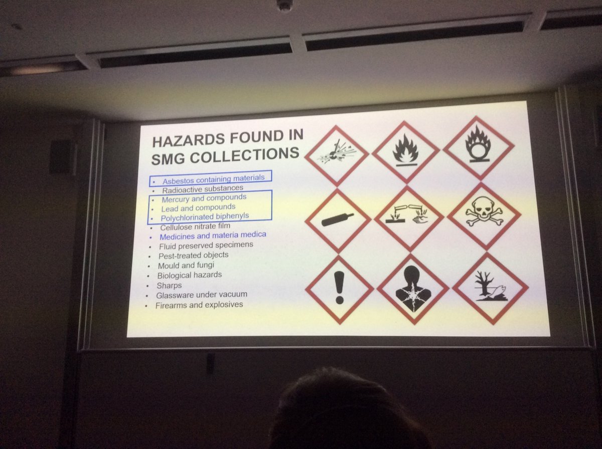 VanessaMcHugh2's tweet photo. #iconstorage2019 Collection management can be dangerous! Dealing with hazardous material as part of a collection move. https://t.co/ZREB0IFkgY