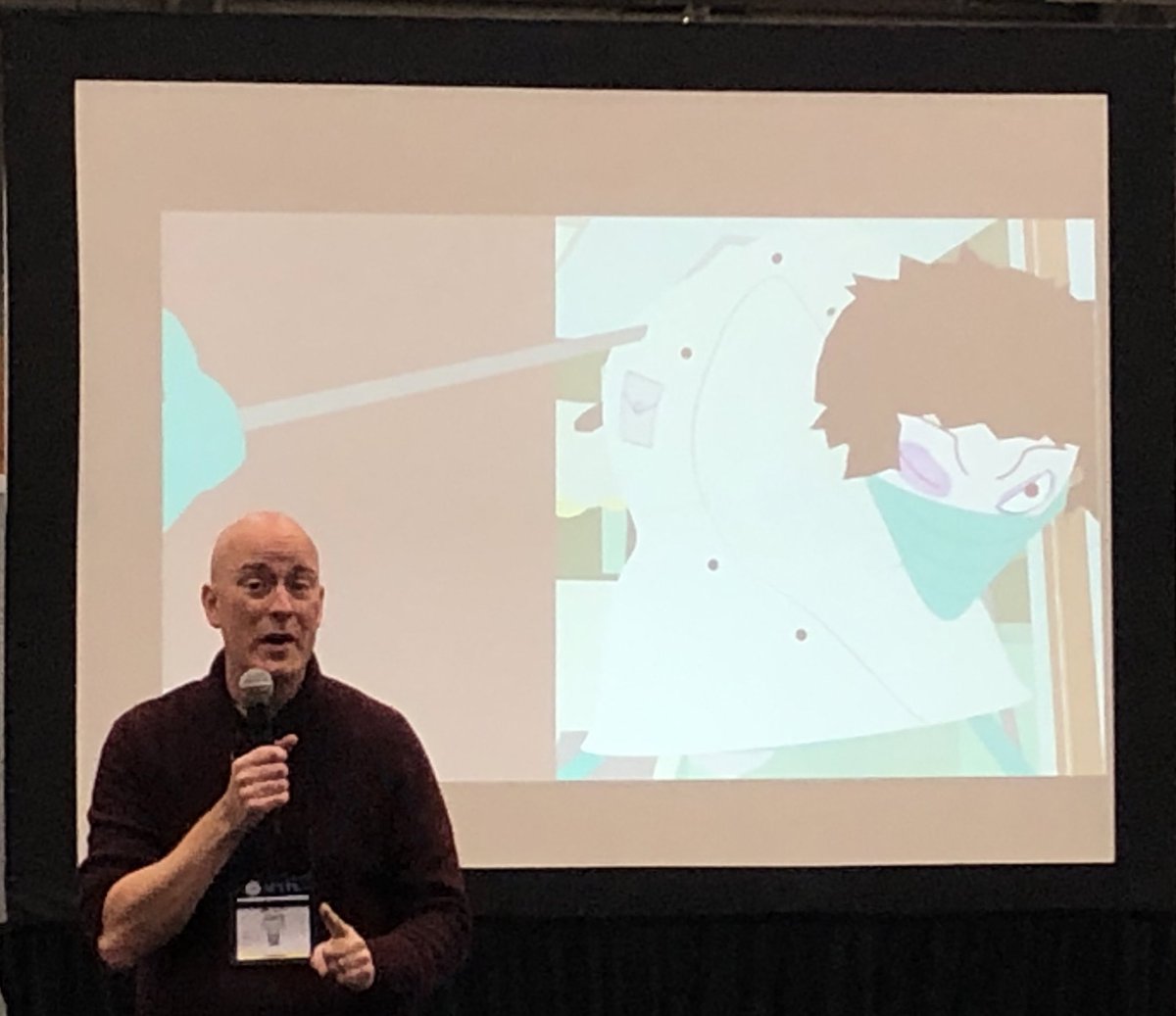 “We need to talk the language OF the story (or video) and let the lyrics be plucked out [by students]. “ <a href="/senorwooly/">Señor Wooly</a> <a href="/Kelferg/">Kelly Ferguson, NBCT</a> #actfl2019