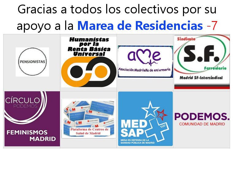 Comenzamos, gracias.

# MareaResidencias23N