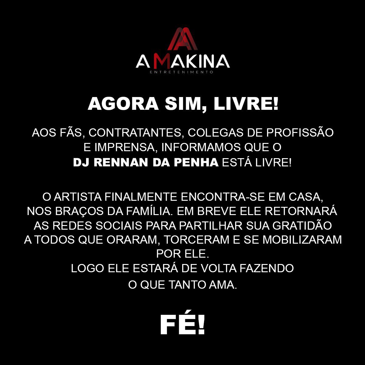 amakina1's tweet photo. LIVRE @rennan_penha https://t.co/woiAFuWINM