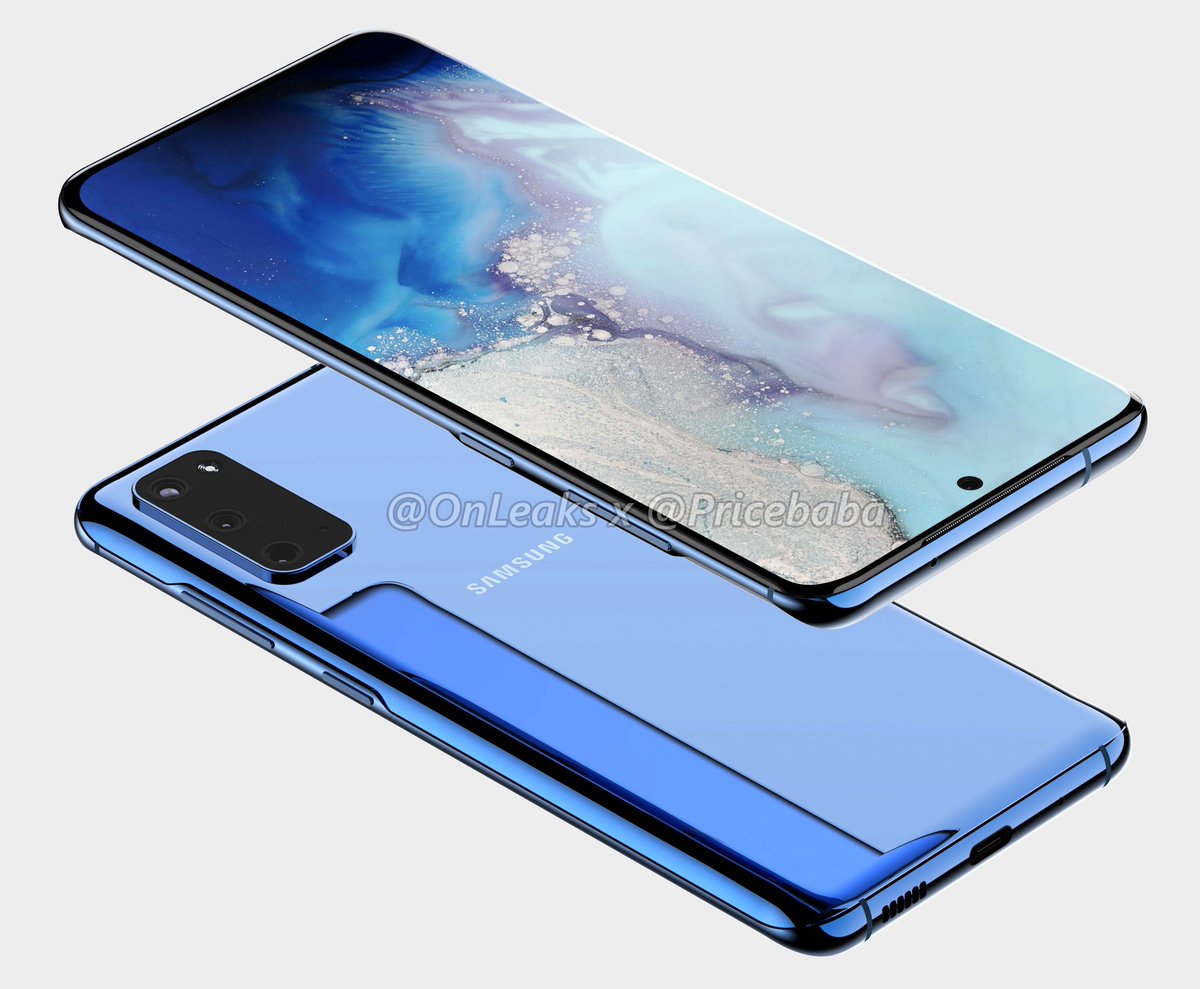 9techeleven's tweet photo. Samsung Galaxy S11e leaked by @OnLeaks and @Pricebaba
#S11e #SamusngGalaxy #GalaxyS11e #GalaxyS11 #S11 #Android #leaks #render #flaship https://t.co/GHyW1KgHuI