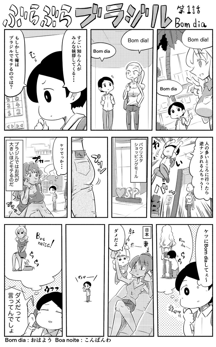 ブラジル日記1 #ぶらぶらブラジル 