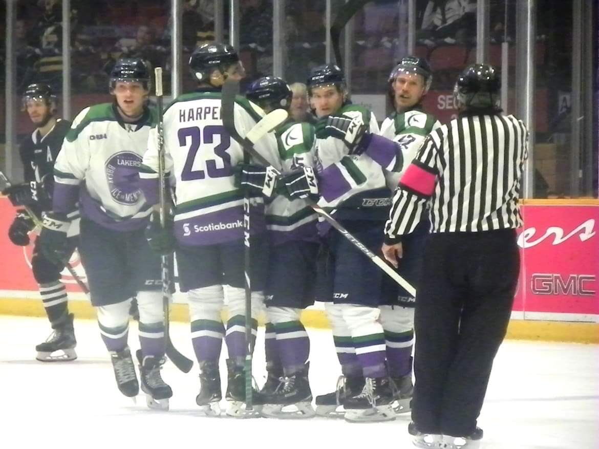 Thank you to the Business class of Denyse Lafrance Horning for their outstanding effort in hosting the “Break the Ice” for mental health awareness last night at the NB Memorial Gardens for the M&amp;L Lakers Hockey teams!!