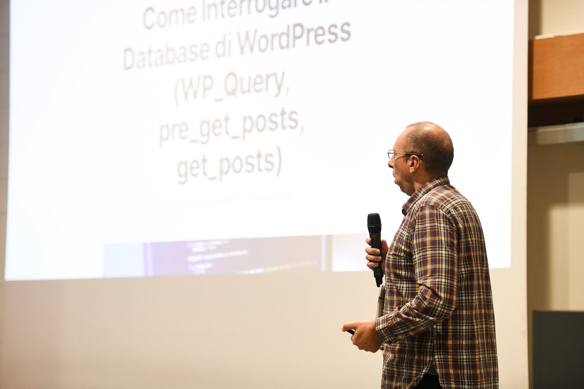 Carlo Daniele <a href="/carlodaniele/">carlo</a> parlando ulteriori i dettagli sono riportati nel suo articolo che puoi consultare al link:
frammentidicodice.com/interrogare-il…

#wcmil #WordPress #WordPressCommunity