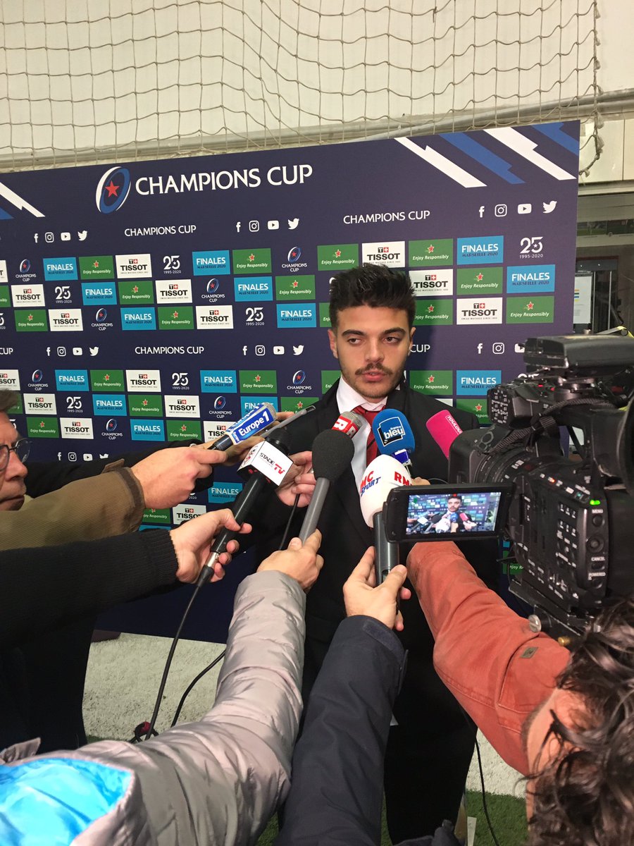 ejt_sports's tweet photo. [🎙]  Romain Ntamack : « On savait que ça allait être compliqué. Une petit erreur peut coûter très cher en Coupe d’Europe. On est encore en vie dans la compétition et c’est le plus important. »  
#STCONN #ChampionsCup https://t.co/zJHqJVNaJ2