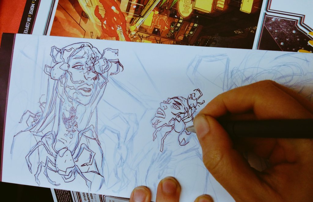 On est en dédicace à la <a href="/LibrairieGlenat/">Librairie Glénat</a> jusqu'à ce soir 19h à Grenoble !

#dédicace #Grenoble #Glénat #BD #dessin