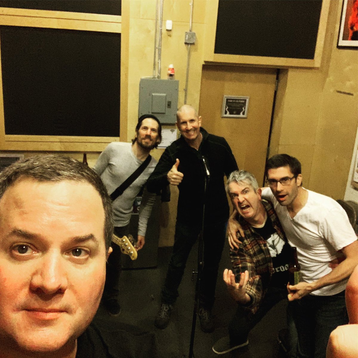 Pre-show practice. Yes, we do practice sometimes.