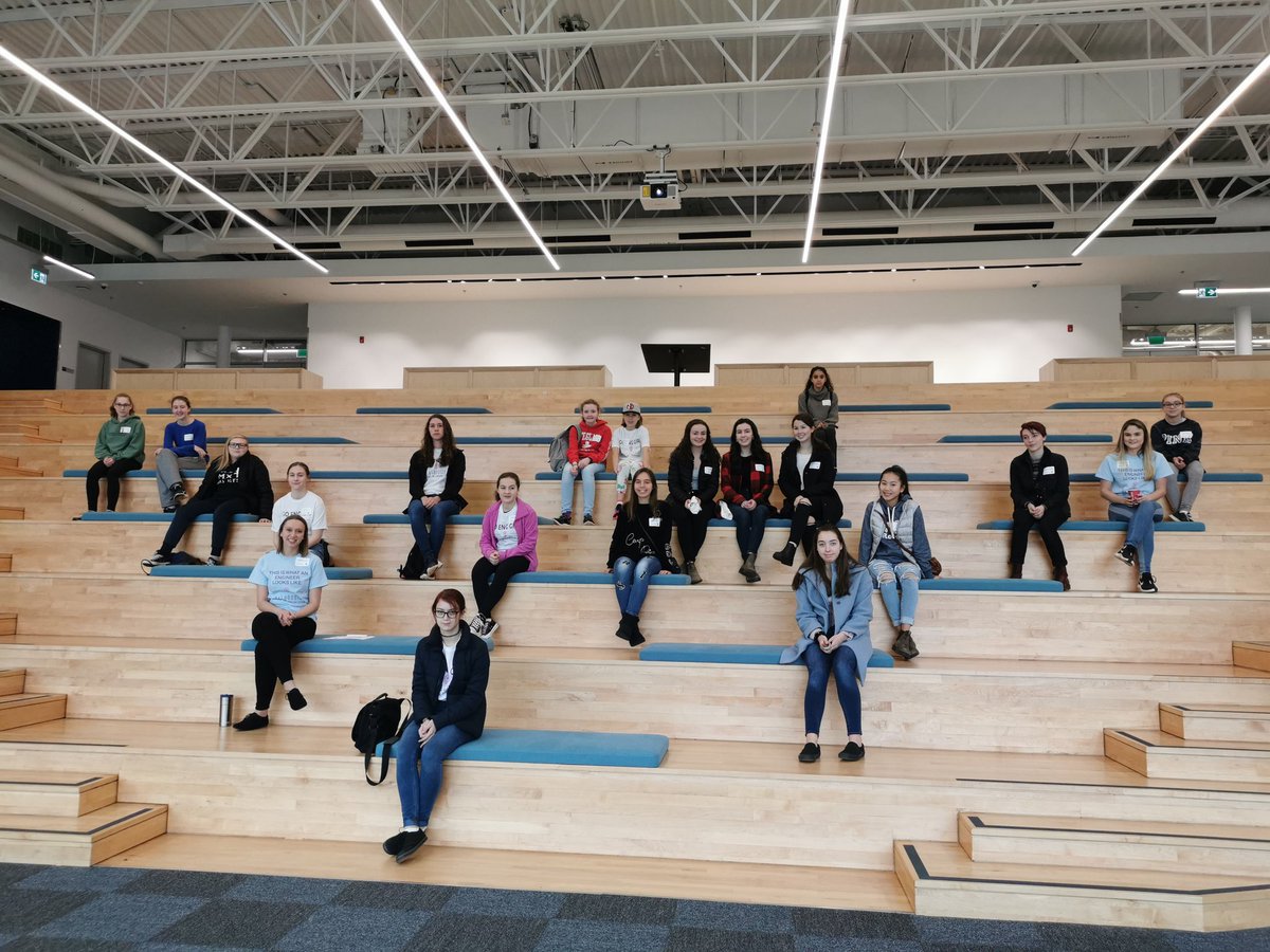 Go Eng Girl is an annual event that brings young females students to Sexton Campus to learn about engineering. It's run by our Women in Engineering Society. This year we have 100 students and 60 parents taking part in a variety of activities including a design competition!
