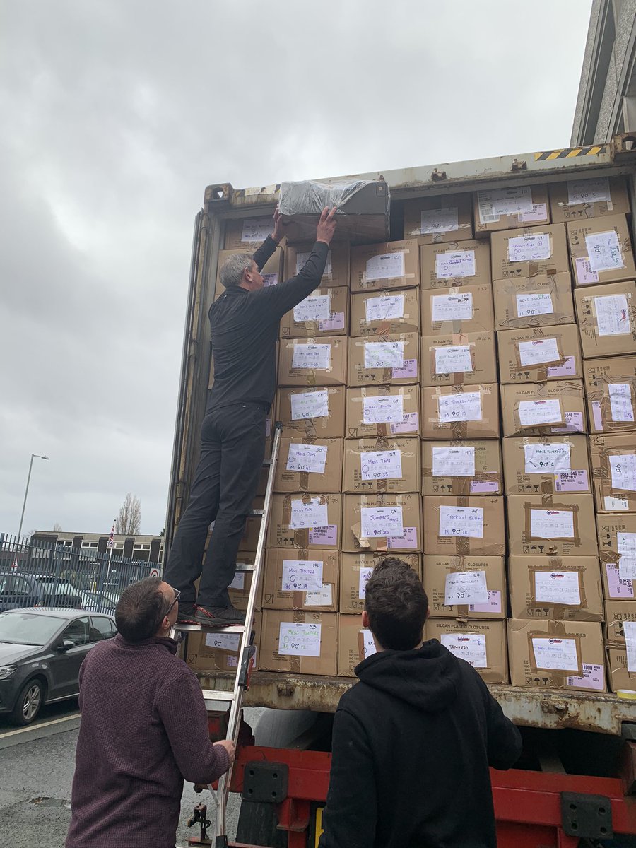 Another container off to Greece :)