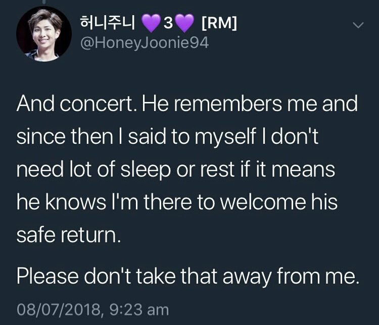  @HoneyJoonie94refused to stop taking airport pics because she believes she and N*mjoon have some kind of special connection  she is a wholeass delulu and everyone saying that she's y/n is fueling her fantasiespls don't support airport pics (see last pic for fancafe post)