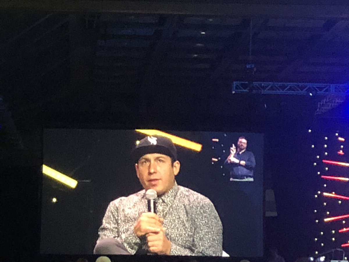 nwpwvu's tweet photo. Native author Tommy Orange called out the need to challenge white supremacy is our country, including in our classrooms and in our syllabus. #NCTE19 https://t.co/oLrGgUDa1S