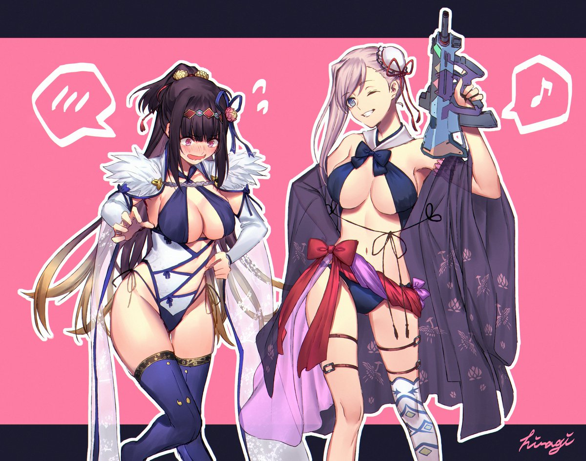 Fgo 水着交換したおっきーと武蔵ちゃんが驚異的な可愛さ Fgo 水着交換したおっきーと武蔵ちゃんが驚異的な可愛さ