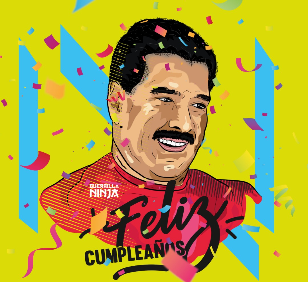 …Hoy en su cumpleaños 57, el pueblo reivindica la noble lucha de Nicolás Maduro, y como dijo el Comandante Carache, Argimiro Gabaldón, “Somos la vida y la alegría en tremenda lucha contra la tristeza y la muerte” … ¡Junto a Nicolás, Nosotros Venceremos! #EnVictoriaConMaduro