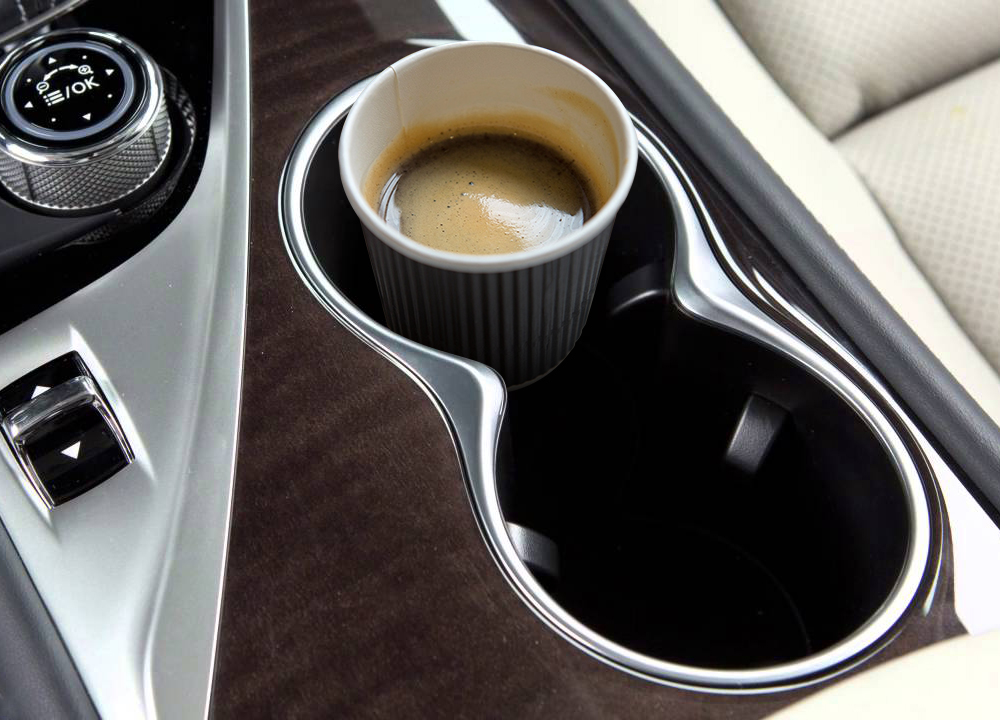 INFINITIMotor's tweet photo. #NationalEspressoDay #SmallCups #BigCupholders #NoProblemo #SpringLoaded #ThoughtOfEverything https://t.co/FOAeFXILkE