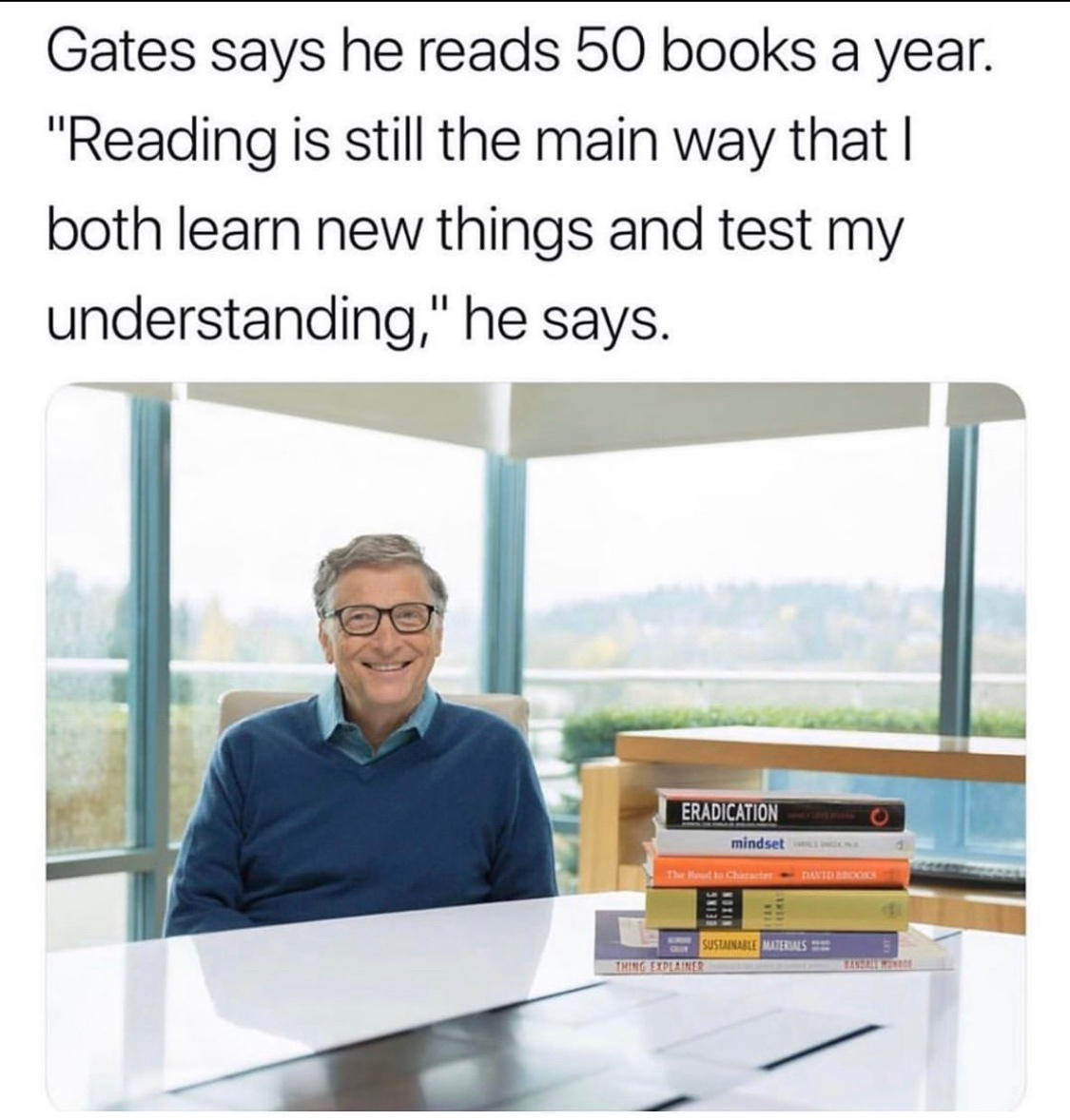 valuetainment's tweet photo. How many books have you read this year? https://t.co/aEXEwLyEvc