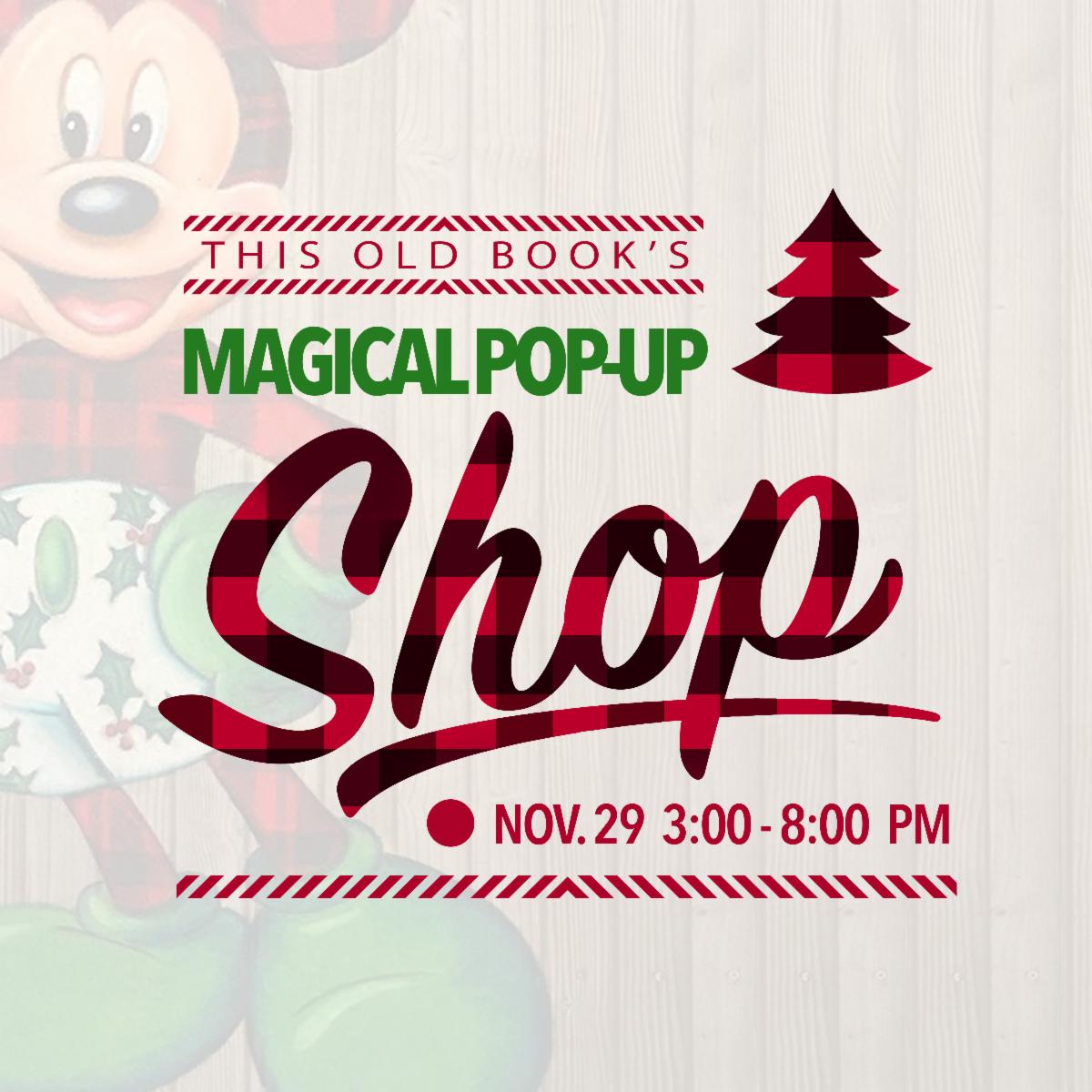 This_Old_Book's tweet photo. Magical Pop-Up Shop and Sale https://t.co/baqjKv5Y7n https://t.co/43MYpeaOXp