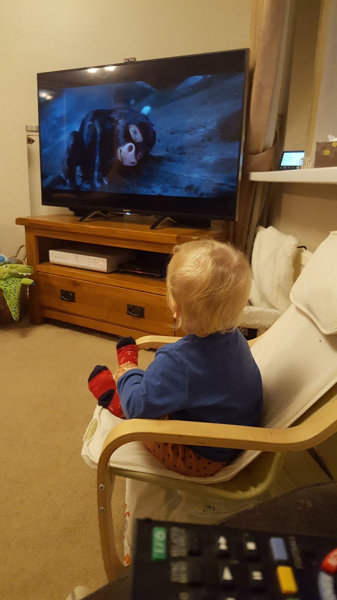 Lauraseyeview's tweet photo. My 16m old is obsessed with Ferdinand @JohnCena keeps him sat for 1.5hours so mummy can have a hot cuppa and it teaches him to be kind if course. Brill x https://t.co/0aVjLFgOPx