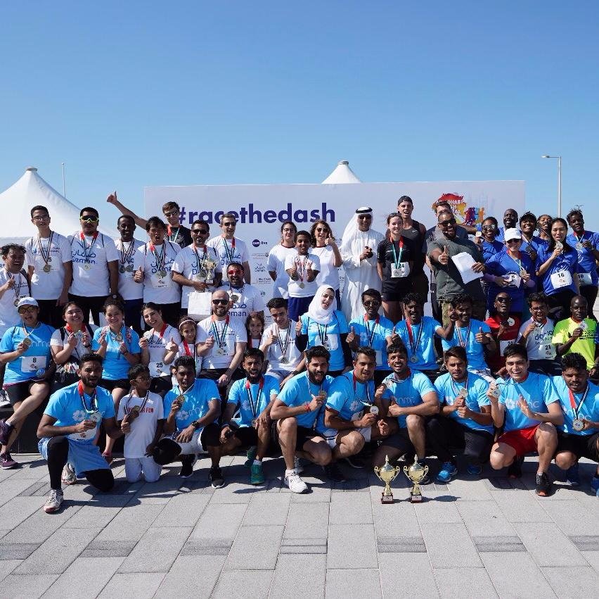 DamanInsurance's tweet photo. What a phenomenal event to bring our community together! A huge thank you to everyone who came out for #AbuDhabiDashFestival. Share your favorite moments with us by tagging @damaninsurance. #racethedash #MiniDash #CorporateDash #healthyliving #family #fun #running #run #healthy https://t.co/rAZYm1a7hg