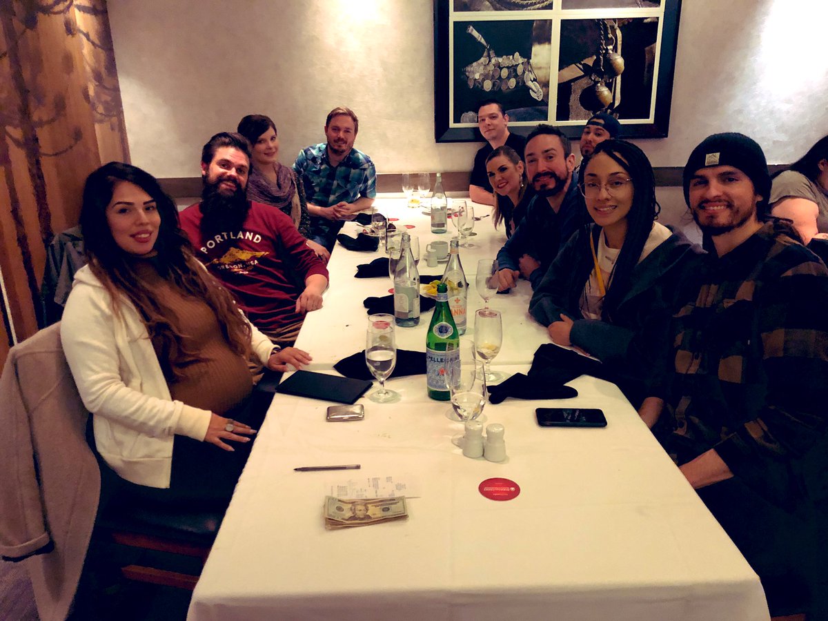 Broadway & Alder’s team dinner💕  A team that eats together, wins together 🏆🥇So proud of every single person on my team, and if you didn’t know there are 5 winner circle winners in 2019 in this pic alone😎😉🏆#TheDreamTeam #YearOfCP #DowntownPDX #OneTeamOneDream  #AllWeDoIsWin