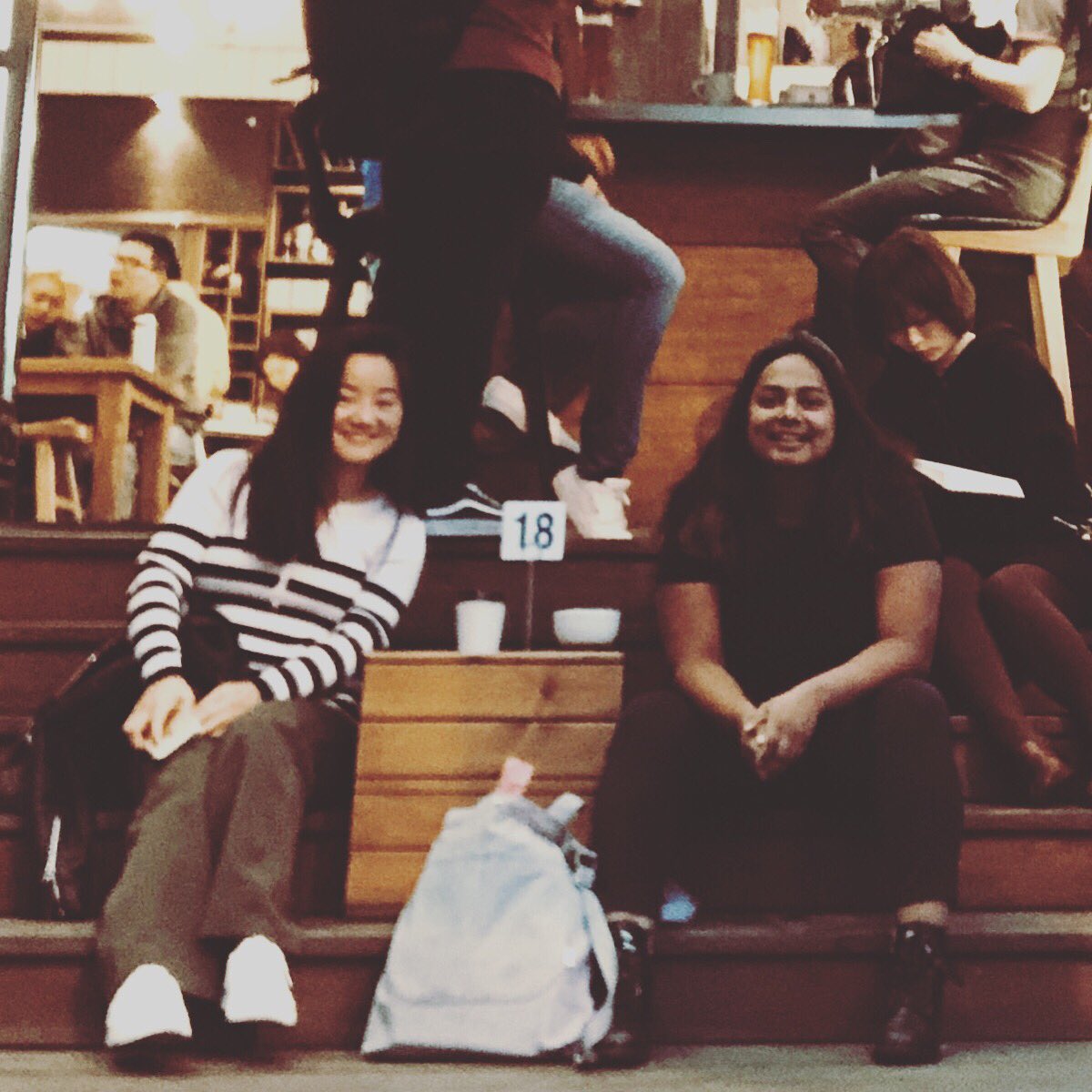 Philosophizing about life with my friend during afternoon cappuccino! Talking about / providing an explanation towards ingrained online shopping behavior of Chinese consumers versus the more offline shopping behavior of Western consumers. #comparingnotes #China #modernchineseness