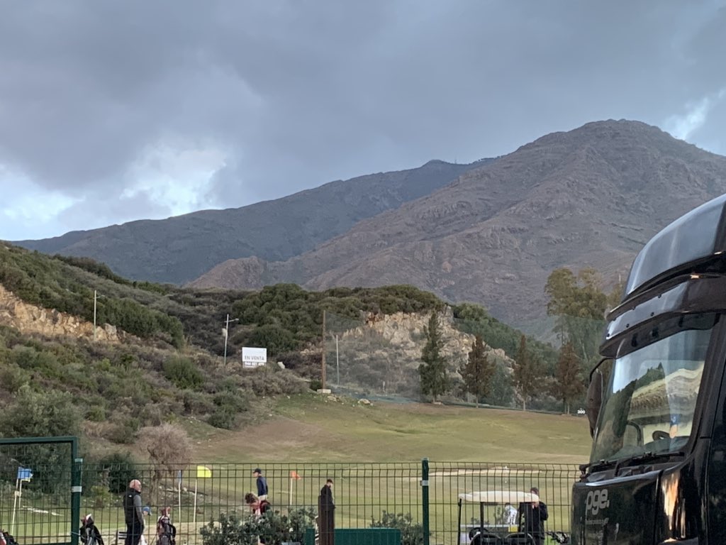 Kylemillergolf's tweet photo. Great scenery here at Valle Romano.
Buzzing for tomorrow #startstrong #lovegolf https://t.co/RYqTEkTPTK