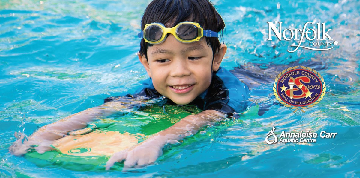 To celebrate the Norfolk County Sports Hall of Recognition Open House there is a FREE Public Swim from 1:30-2:30 p.m. on Sunday, November 24th, 2019