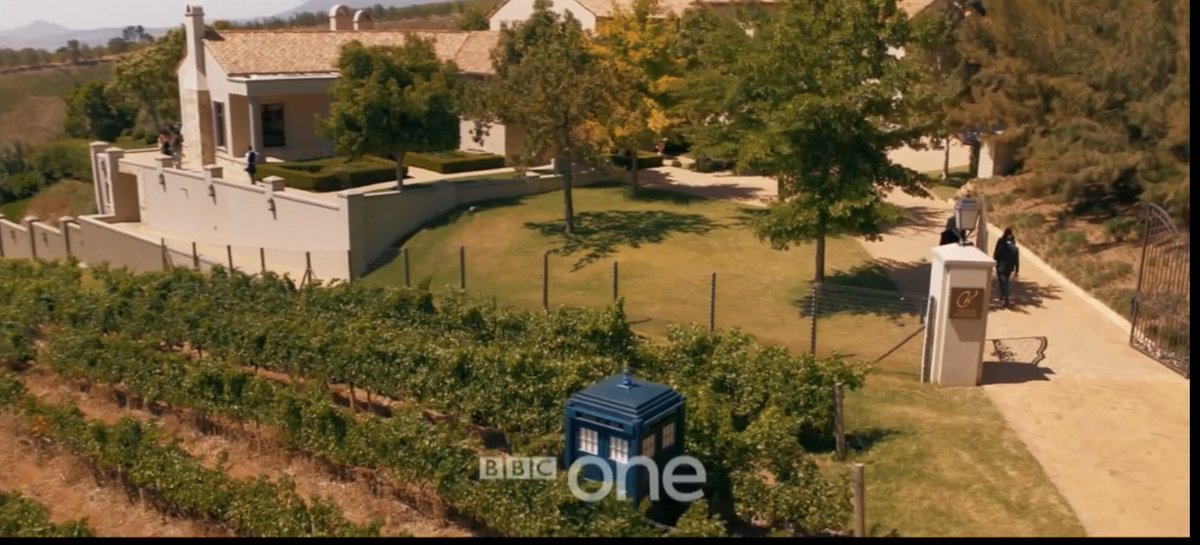 Series 12 Trailer breakdown “The names doctor, The Doctor”. The trailer opens up with a beautiful shot of what seems to be a vineyard! You see the fandom walking up to a villa.  #DoctorWho