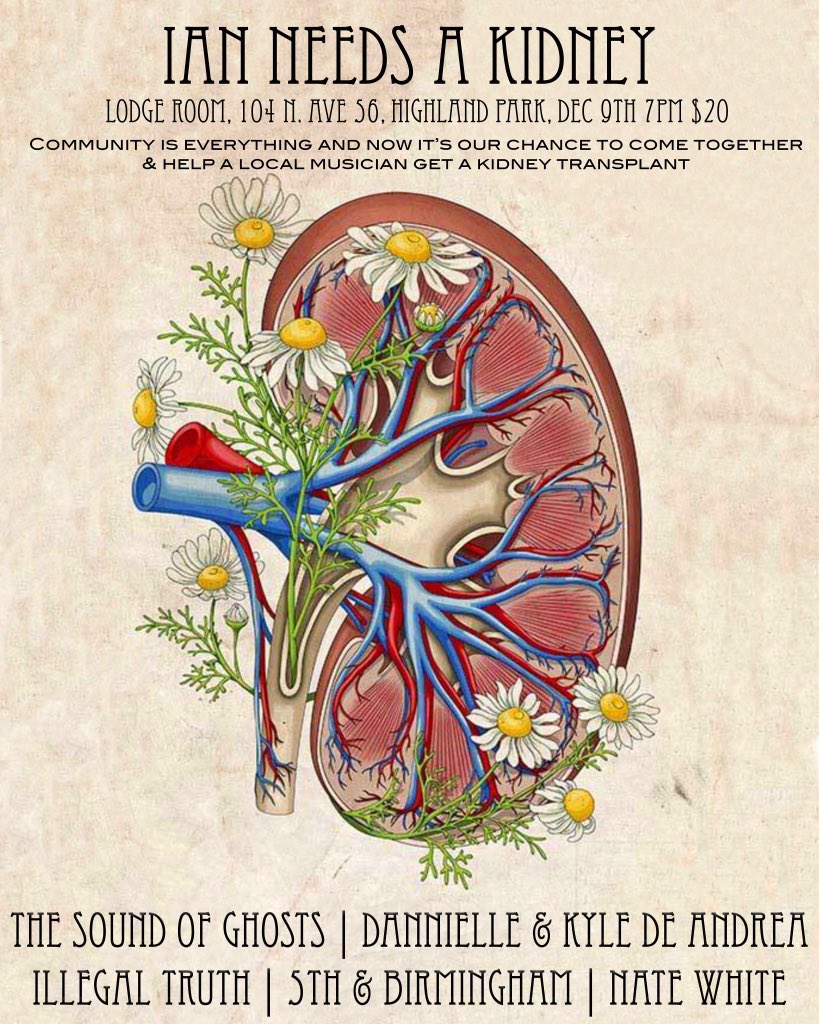 Come on out to <a href="/LodgeRoom/">Lodge Room</a> on Dec 9th to help us raise money for our buddy Ian! Tickets at thesoundofghosts.com/shows

#music #concert #fundraiser #highlandpark #losangeles