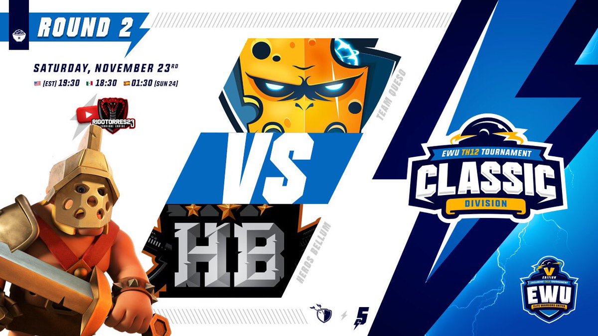 Pero qué pasa?👀 Hoy transmito nuestra 2da jornada de @EWUeSports y no solo eso, también haré mis ataques en vivo durante este torneo😎🧀 Espero verlos durante el directo! Comenzamos a las 6:45pm🇲🇽