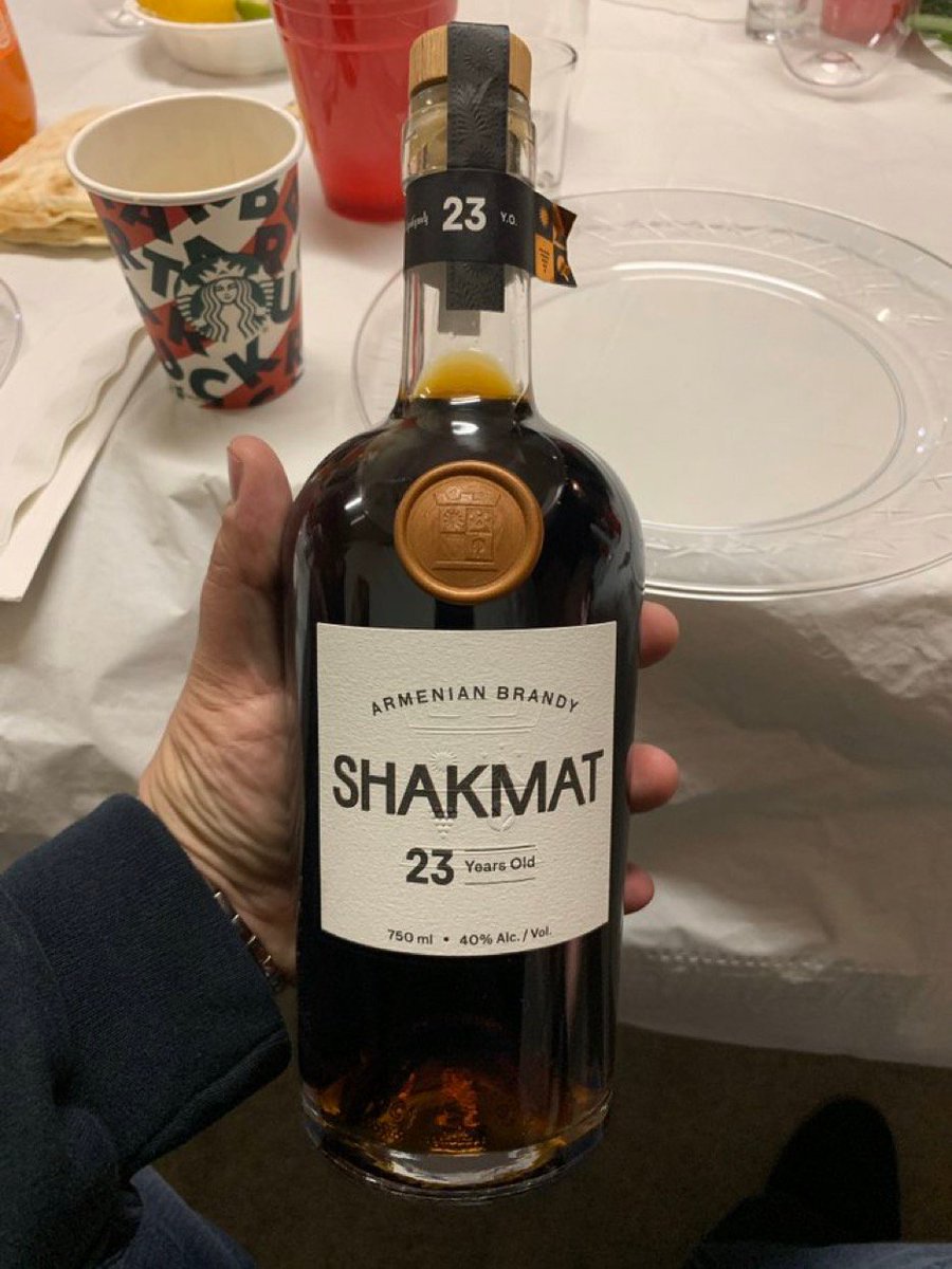 The tribe is strong! Thank you all for enjoying <a href="/ShakmatBrandy/">Shakmat Brandy</a> 🇦🇲🥃 Kenats!! @ar4mig @aram0624 @davidshamswriter <a href="/EBagoyan/">Eric Bagoyan</a> Get your hands on batch 002 while you can...