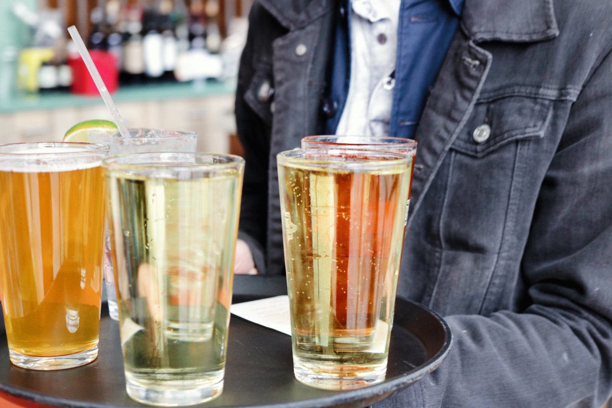 Flatbreadbright's tweet photo. It’s Saturday! (finally) 🙃 Come for a drink, stay for the bowling! #flatbreadbrighton https://t.co/ewIYiJfojS