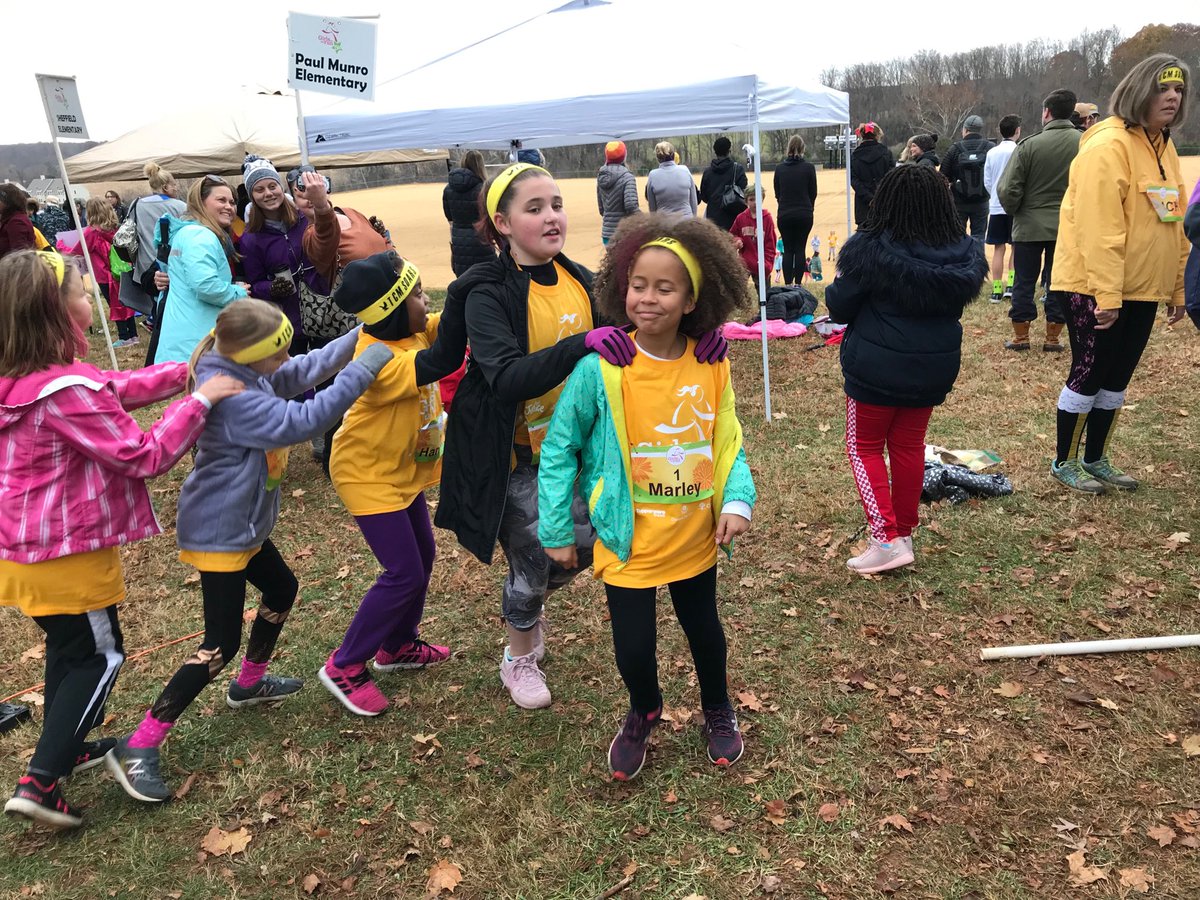 CounselorTcm's tweet photo. TCM Girls on the Run soared through today’s race!  I’m so proud of each girl. This season has been an absolute joy to coach! #TCMsoars #readyandwilling #GOTR https://t.co/sy9VJBKeZO