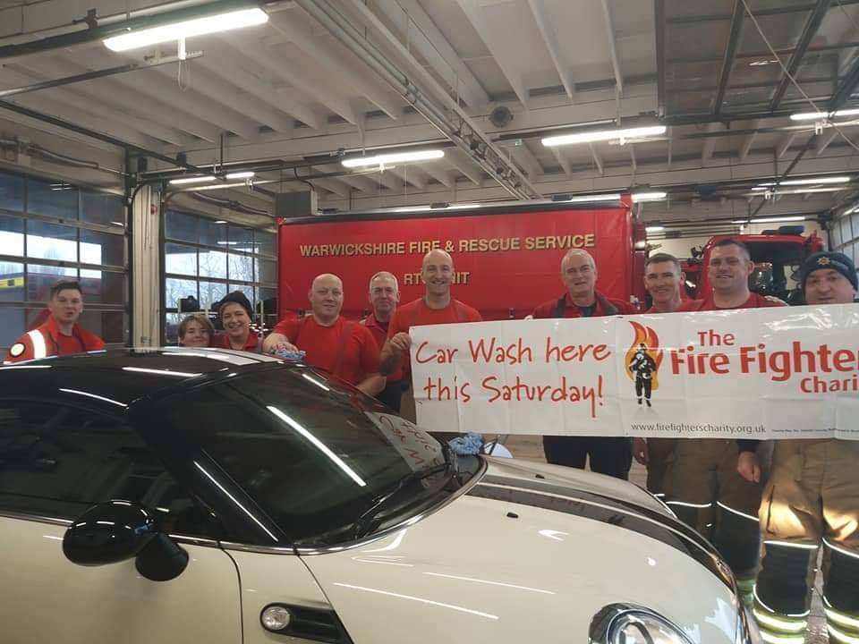 WarksFireRescue's tweet photo. A huge congratulations to Coleshill fire station who raised a fantastic total of £510, washing 50 vehicles at their car wash event today.

Thanks to everyone who came along to support the event and help the crew to raise much needed funds for @firefighters999 You are amazing! https://t.co/Q1NlMBJe8Y