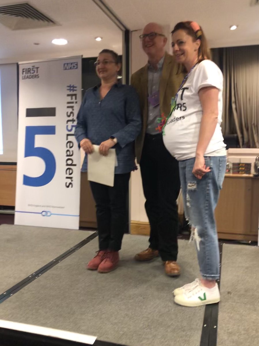 weinsteinlinder's tweet photo. And the winner is... Half an hour a day, everyday for all #GP practice staff to share a space within the practice
No excuses for missing it as nothing clashes, solves staff #isolation issues. Winner Iulia Dinu: “if we’re all happy, we’ll do a better job” #First5Leaders @jazzNHS https://t.co/u06EDn5Fia