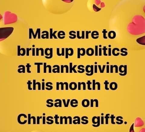 SPEDTEACH01's tweet photo. ⁦Our ideal Thanksgiving Dinner would be at a large table with y’all!@FLOTUS @realDonaldTrump⁩ ⁦@JudgeJeanine⁩ @SebGorka⁩ @GovMikeHuckabee⁩ @JesseBWatters⁩ ⁦@greggutfeld⁩ ⁦⁩ ⁦@seanhannity⁩ @DonaldJTrumpJr⁩ @TuckerCarlson⁩ ⁦@kimguilfoyle https://t.co/xI6zzMxRr6