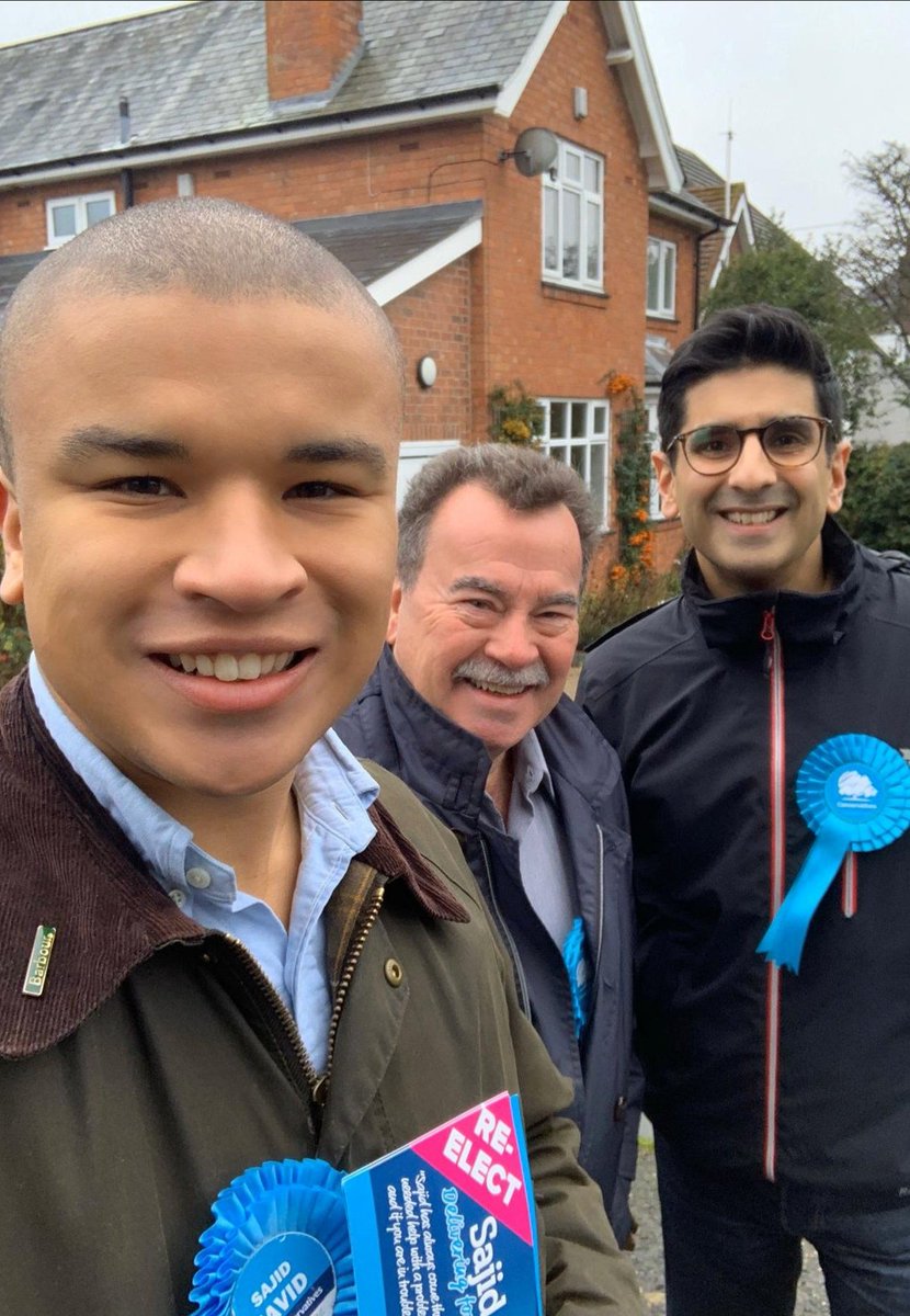 BromsTories's tweet photo. Residents backing @sajidjavid on doorsteps across Catshill, Rock Hill, Barnt Green, Hagley and Sidemoor today. Messages to #GetBrexitDone and, on a local level, "I'm voting for Sajid. I know him. And he's helped me." https://t.co/6fhxSrpRLz